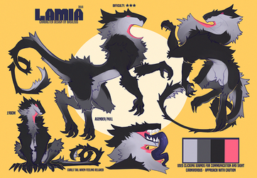 Lamia Character Design